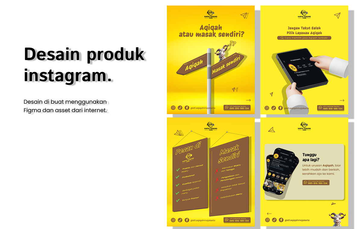 Social media feed design